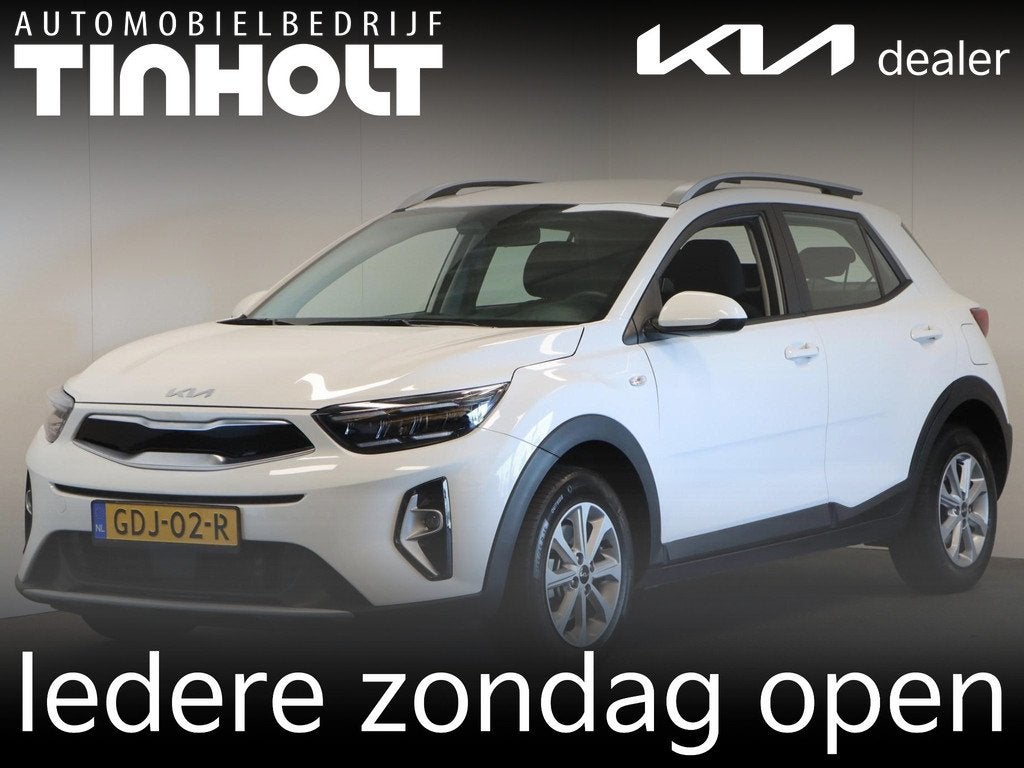 Kia Stonic 1.0 T-GDi MHEV DynamicLine, Voorwielaandrijving, 12 maanden, Adaptive Cruise Control, Wit