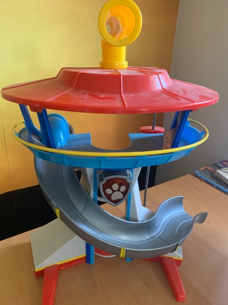 paw patrol toren en acie figuurtjes, Ophalen, Zo goed als nieuw