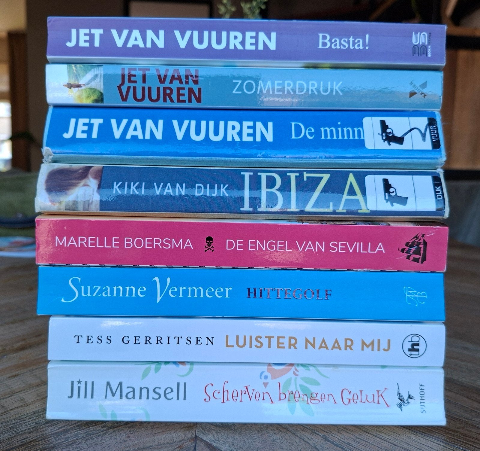 Boekenpakket.Jet van Vuuren,Suzanne Vermeer ed, Ophalen of Verzenden, Gelezen, Overige