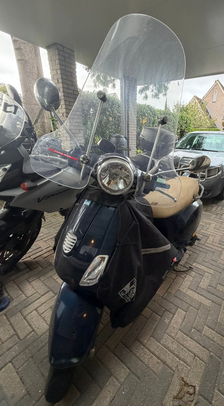 Vespa LX50 2013 – leuke opknapper, blauw kenteken, Ophalen, Gebruikt, Benzine, Vespa