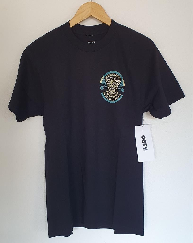 Obey T-shirt maat S, Obey, Zwart, Nieuw, Ophalen of Verzenden