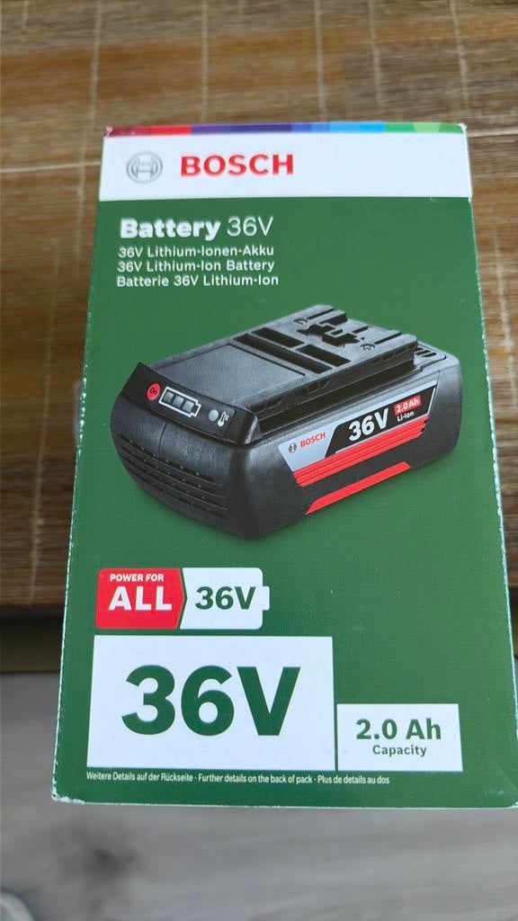 Nieuwe Bosch accu 36V, Ophalen of Verzenden, Nieuw