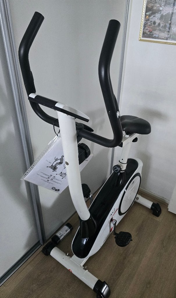 Christopeit AL 1 Fiets - hometrainer wit, Ophalen, Zo goed als nieuw, Hometrainer