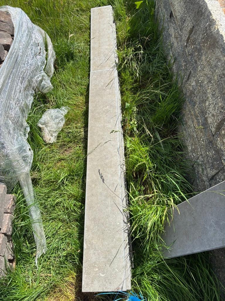 Afdekkers (grijs / beton), Ophalen, Gebruikt, Overige typen, Minder dan 5 m²