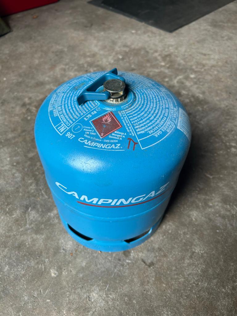 Campingaz gasfles 907 (leeg), Caravans en Kamperen, Kampeeraccessoires, Ophalen of Verzenden, Gebruikt