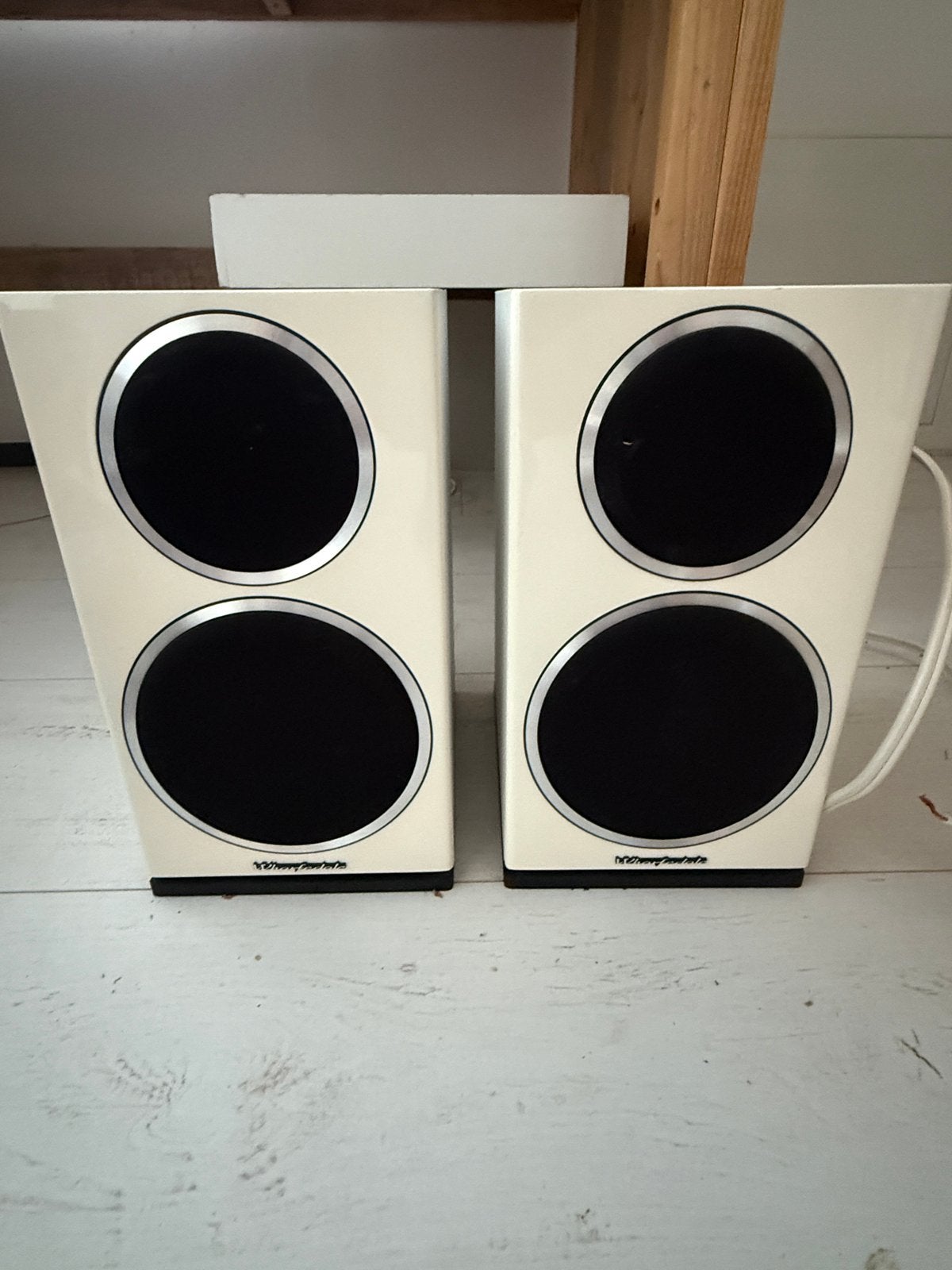 Wharfedale Diamond 220 speakers, nieuwstaat!, Ophalen, Zo goed als nieuw, Front, Rear of Stereo speakers, Overige merken