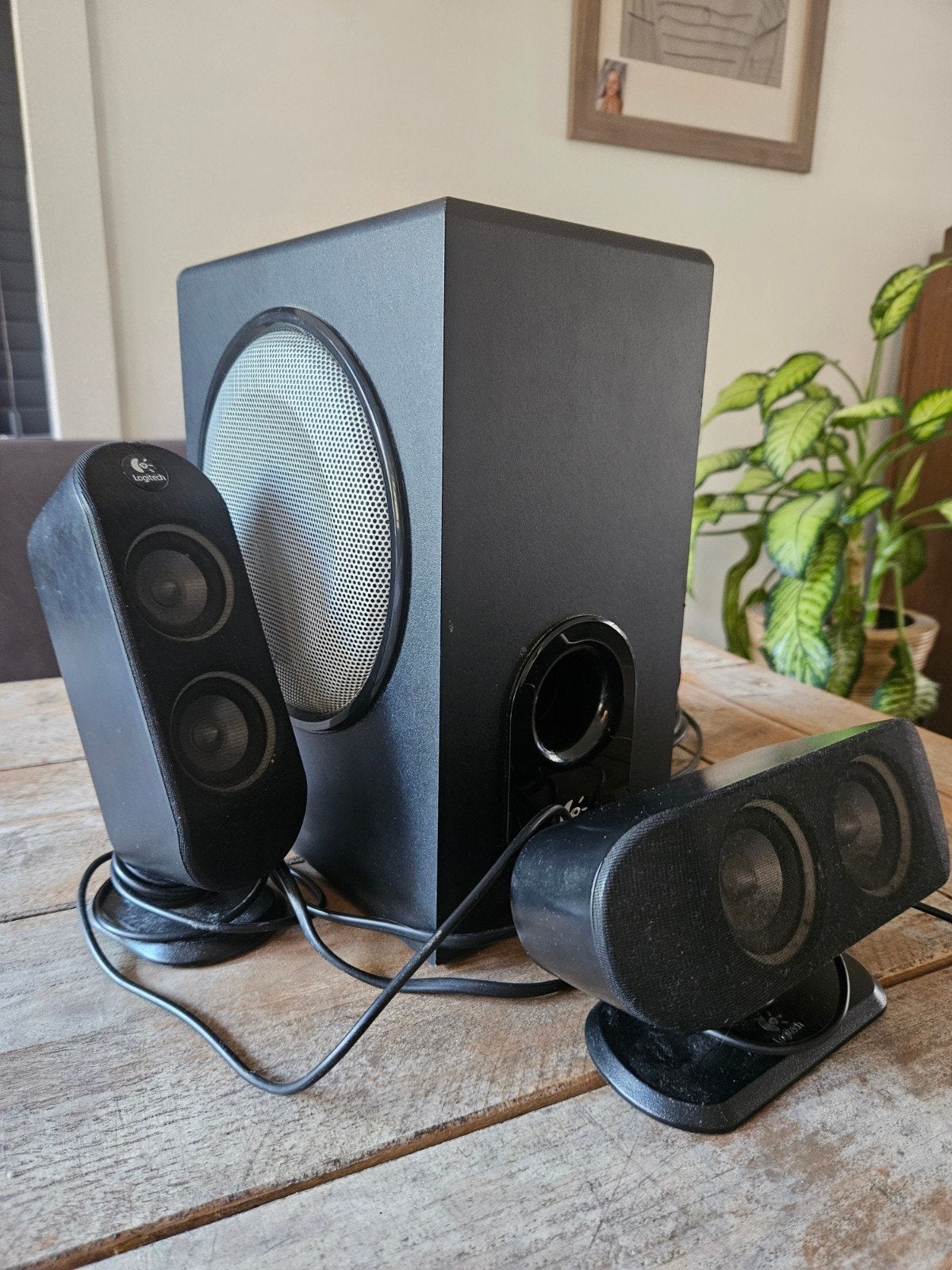 Logitech Z-5500 5.1 Speakerset met subwoofer, Computers en Software, Pc speakers, Ophalen of Verzenden, Gebruikt, Logitech