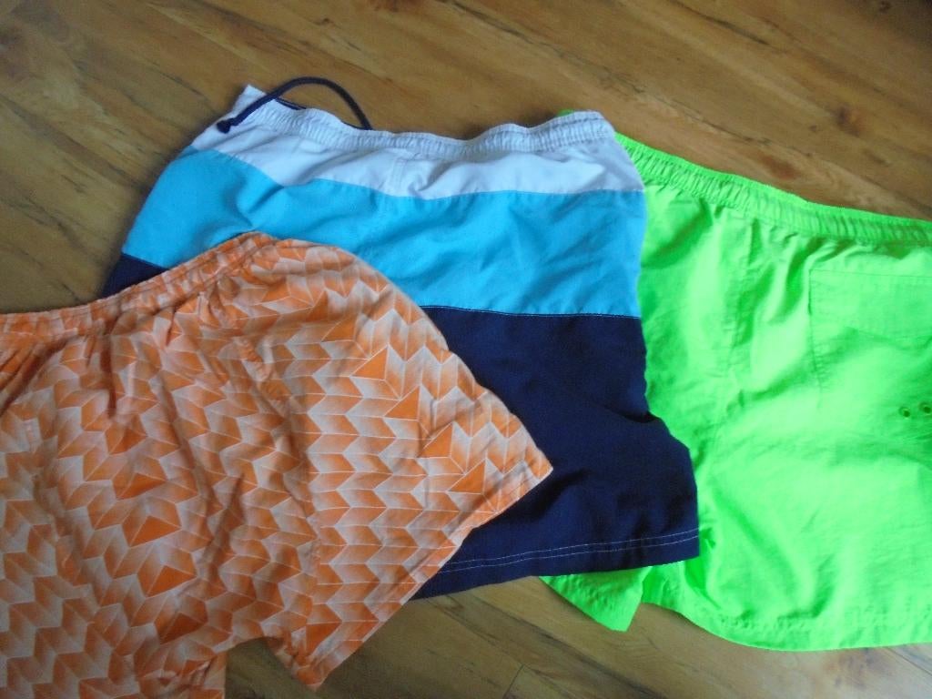 zwembroeken, Maat 52/54 (L), Zwemshort, Groen, BPC