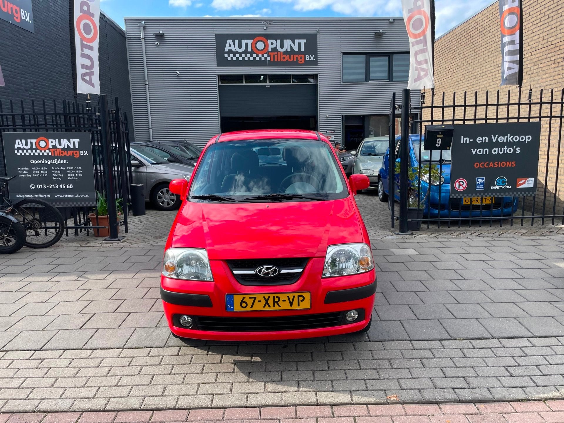 Hyundai Atos 1.1i Dynamic Cool 2e Eigenaar! Trekhaak Airco N, Auto's, Voorwielaandrijving, 31 €/maand, 4 cilinders, Origineel Nederlands