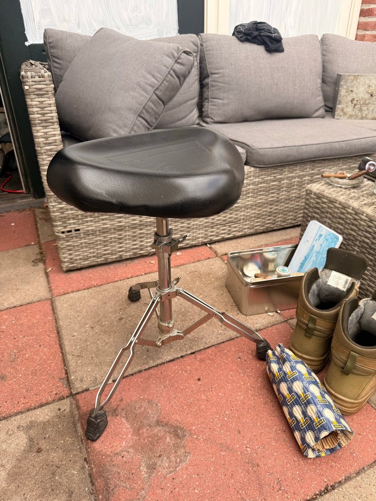 Tama drumkruk - Comfortabele en stevige drumkruk, Verzenden, Gebruikt, Tama