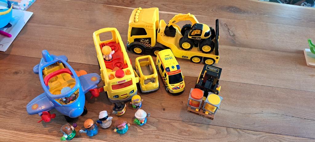 Auto's (fisher price en andere), Ophalen of Verzenden, Gebruikt