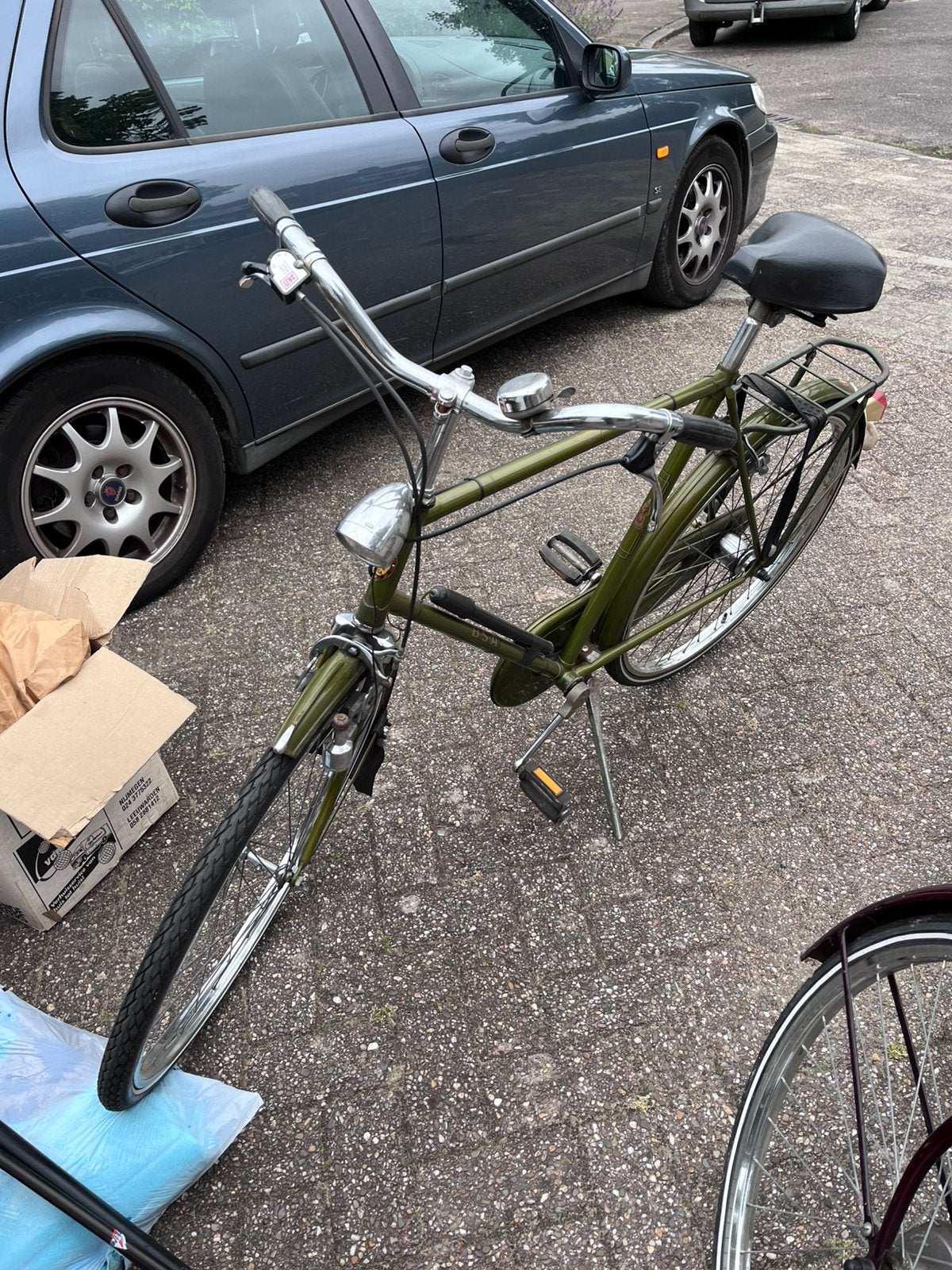 BSA vintage herenfiets 27 inch, 55 cm of meer, Ophalen, Gebruikt, Minder dan 10 versnellingen