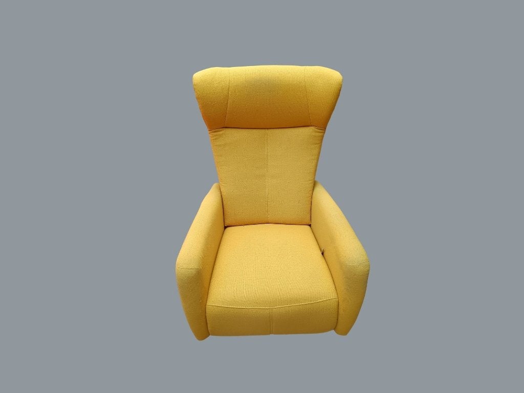 Prominent draaifauteuil, Ophalen, Gebruikt, 75 tot 100 cm, Stof