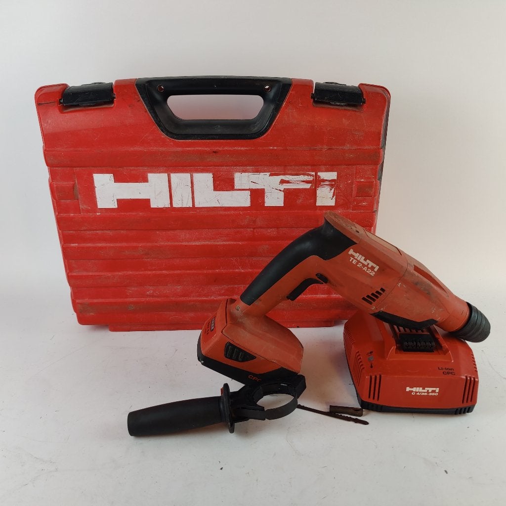 Hilti TE 2-A22 klopboormachine + accu & oplader || €179.99!!, Ophalen of Verzenden, X, X, X