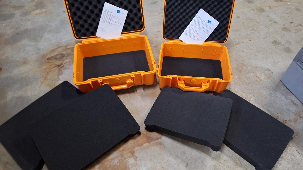 B&W Outdoor Cases Koffer Hardcase plukschuim flightcase, Muziek en Instrumenten, Behuizingen en Koffers, Nieuw, /, /, Flightcase