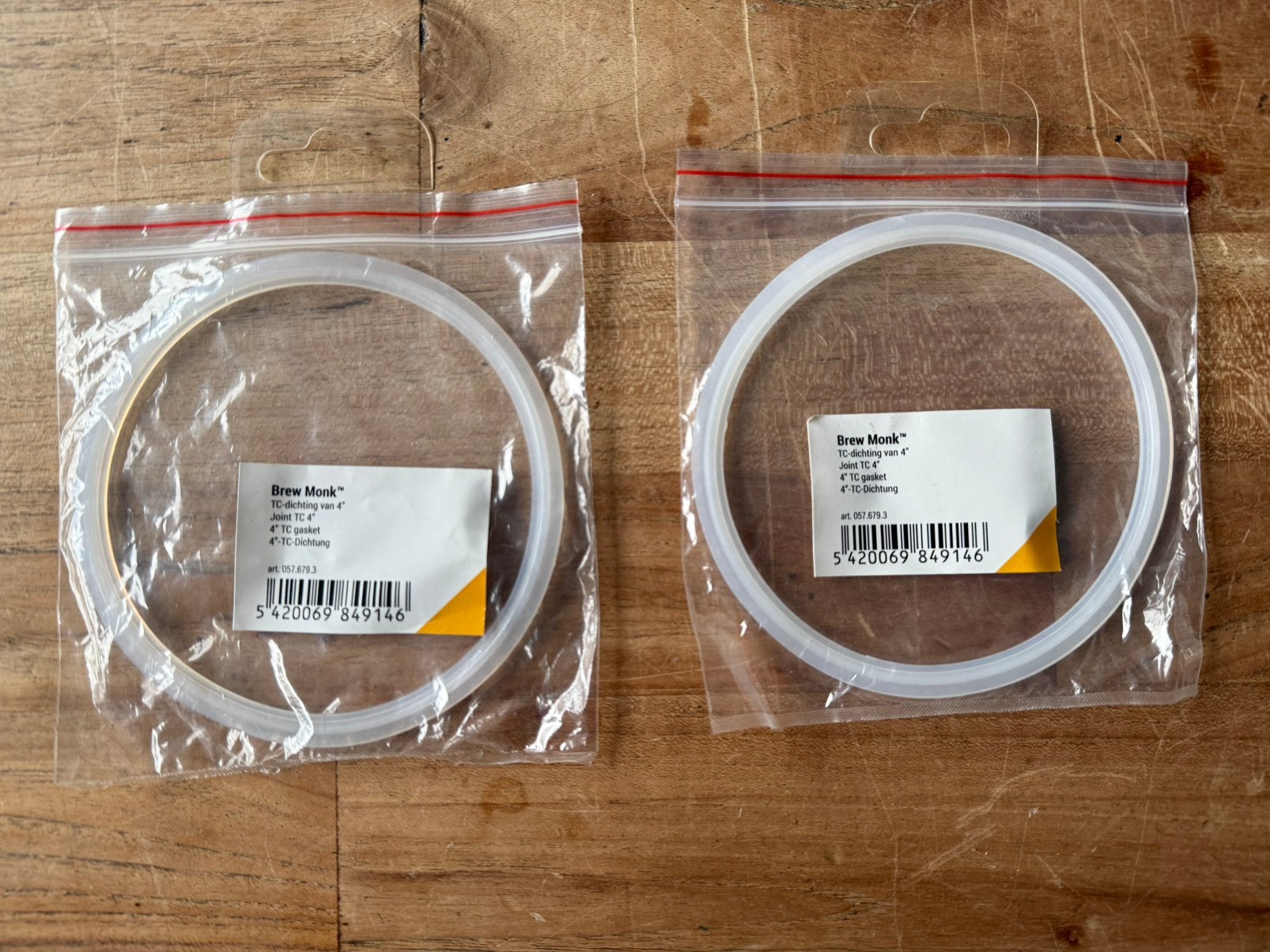 Brew Monk 4” Tri Clamp gasket, Ophalen of Verzenden, Nieuw
