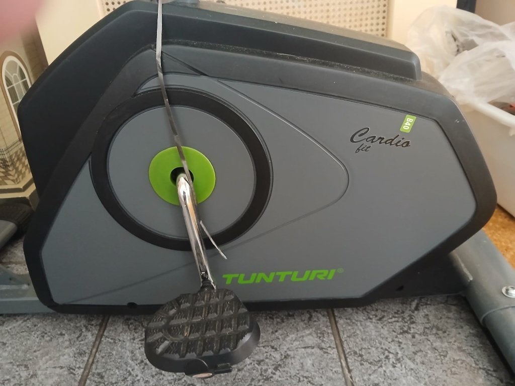 Tunturi cardio fit hometrainer, Ophalen, Gebruikt, Metaal, Hometrainer