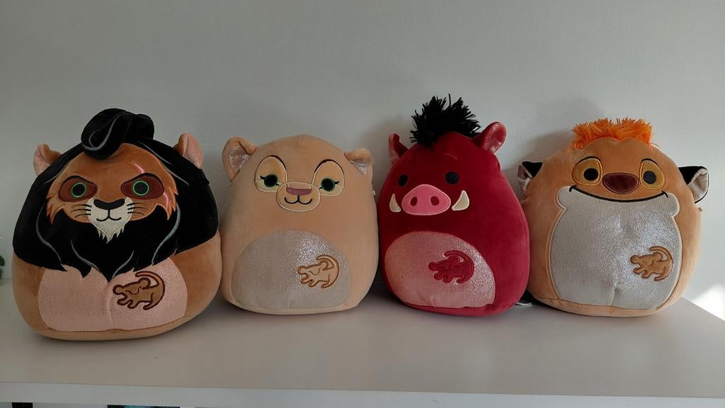 Lion king Disney knuffels, Ophalen of Verzenden, Zo goed als nieuw