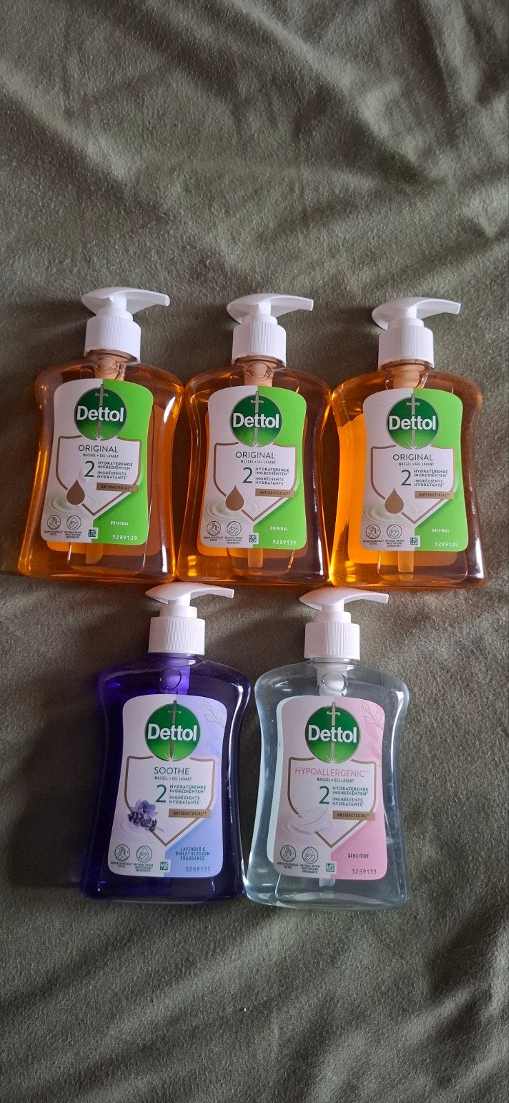 Dettol Handzeep - Nieuw en Ongeopend (5 stuks), Ophalen of Verzenden, Nieuw, Overige typen
