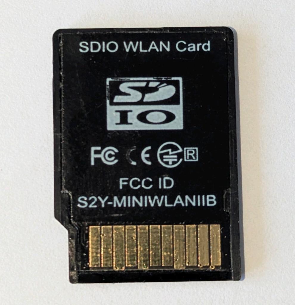 Wifi Card 802.11b Spectec Mini SD SDIO WLAN, Computers en Software, Netwerkkaarten, Zo goed als nieuw, Extern, Ophalen of Verzenden