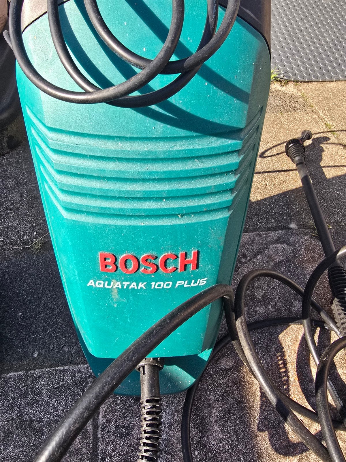 Hooge drukspuit bosch, Ophalen, Elektrisch