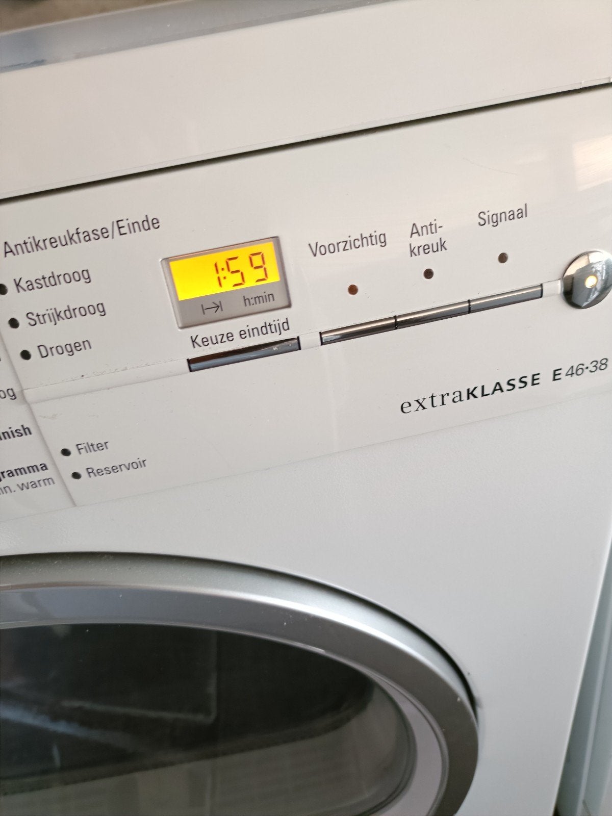 Siemens ExtraKlasse E46-38 Wasdroger, Witgoed en Apparatuur, Ophalen, 6 tot 8 kg, Gebruikt, Minder dan 85 cm