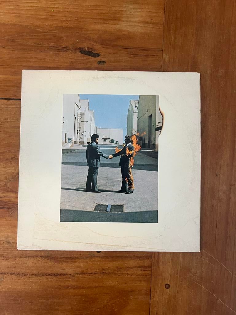 Pink Floyd - Wish You Were Here LP (1975), Cd's en Dvd's, Vinyl | Rock, Progressive, Gebruikt, Originele persing, Ophalen of Verzenden