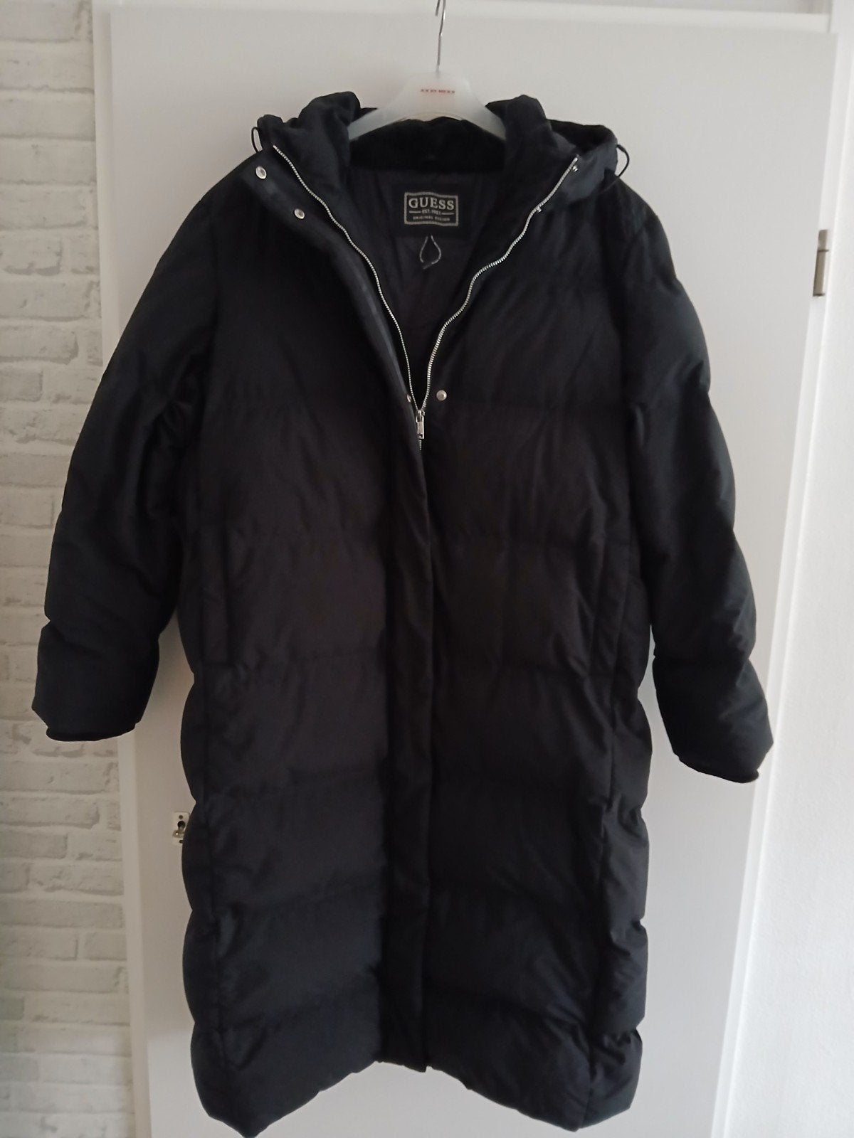 Guess dames winterjas XL Nieuw!!!!, Guess, Zwart, Maat 46/48 (XL) of groter, Nieuw