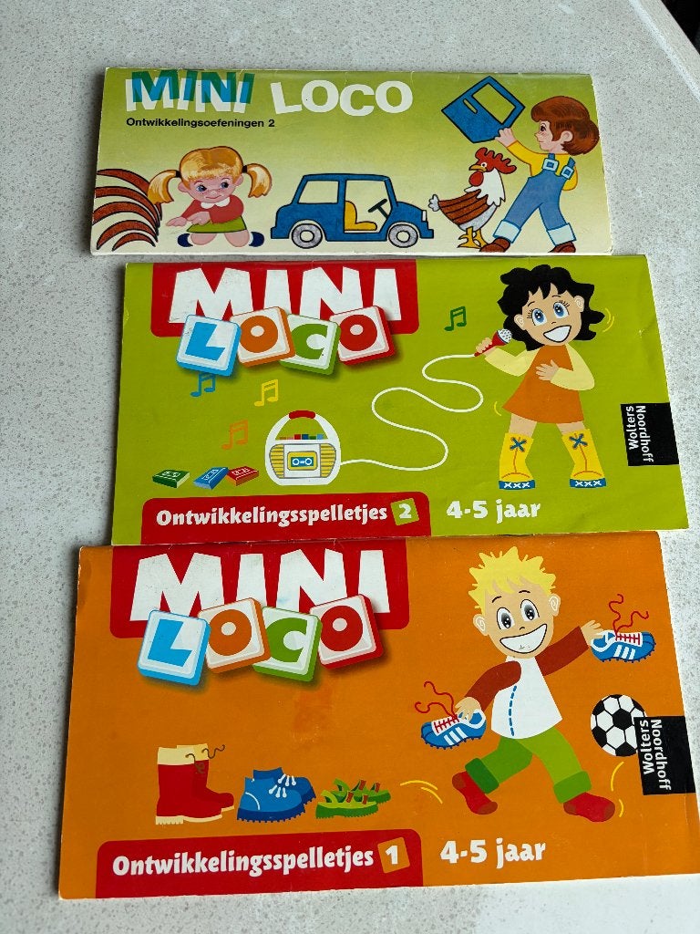 Mini Loco boekjes, Kinderen en Baby's, Speelgoed | Educatief en Creatief, Ophalen of Verzenden, Gebruikt, Ontdekken