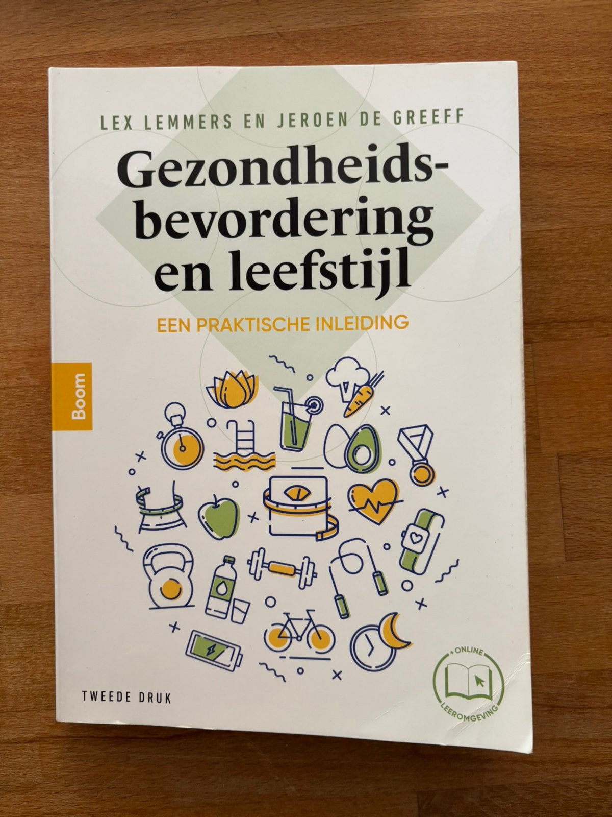 Lex Lemmers - Gezondheidsbevordering en leefstijl, Boeken, Lex Lemmers; Jeroen de Greeff, Ophalen of Verzenden, Zo goed als nieuw