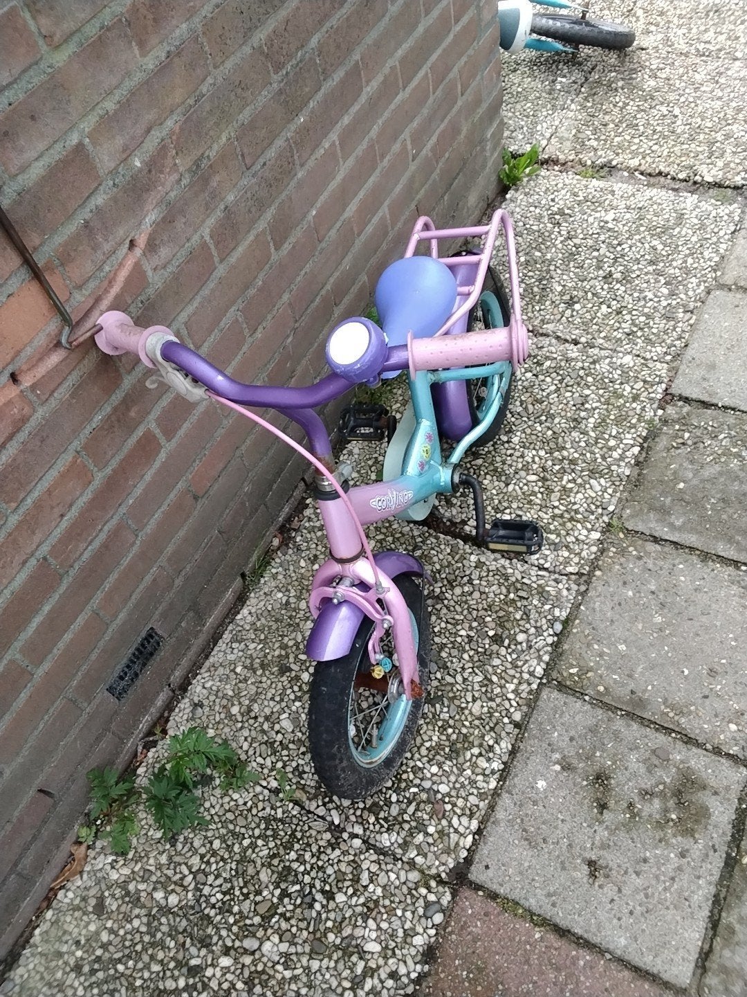 kinderfietsje wielmaat 12 inch € 30, Ophalen of Verzenden, Gebruikt, Terugtraprem, Minder dan 16 inch