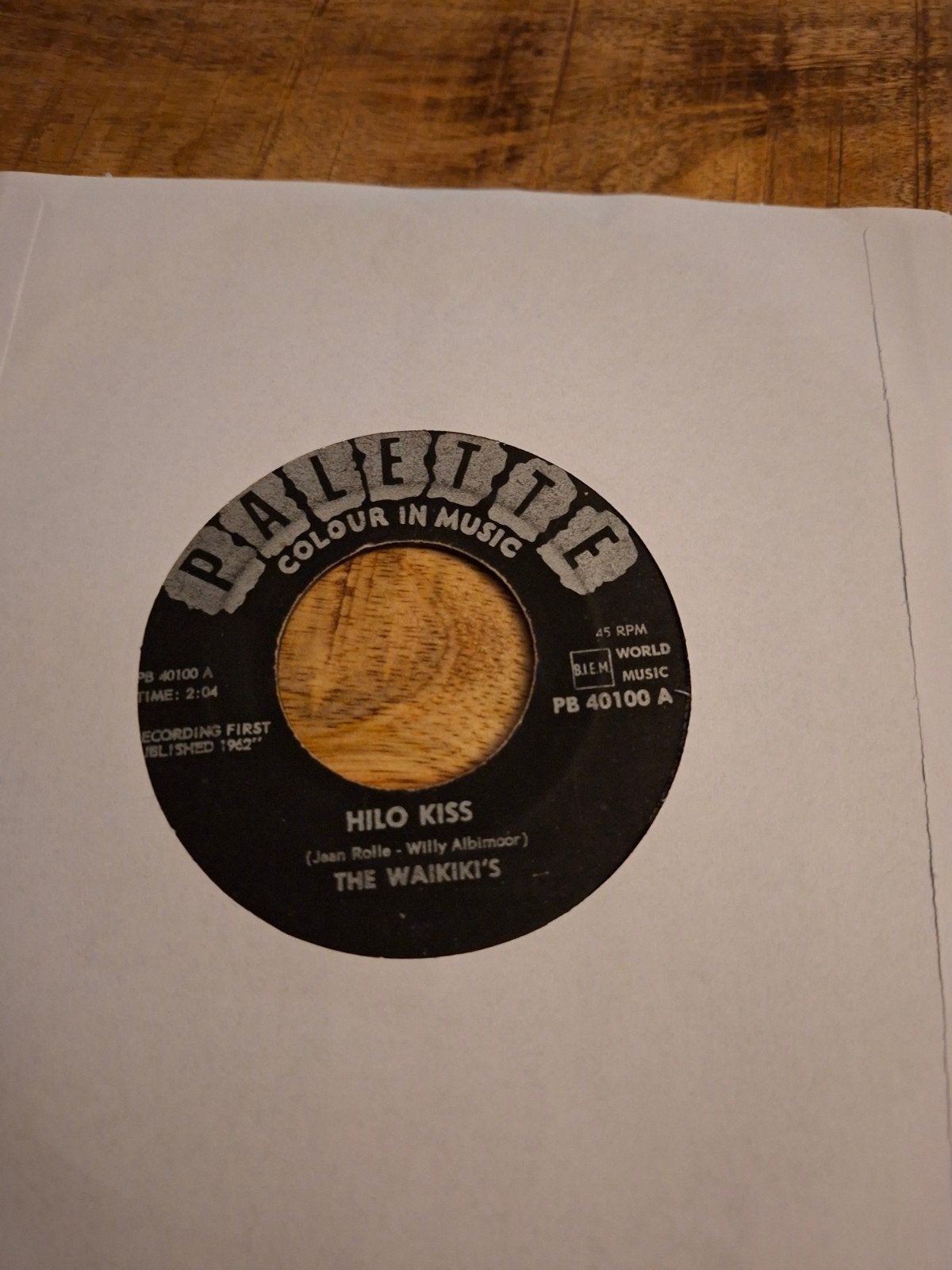 the waikiki's  / hilo kiss, Ophalen of Verzenden, Zo goed als nieuw, Pop