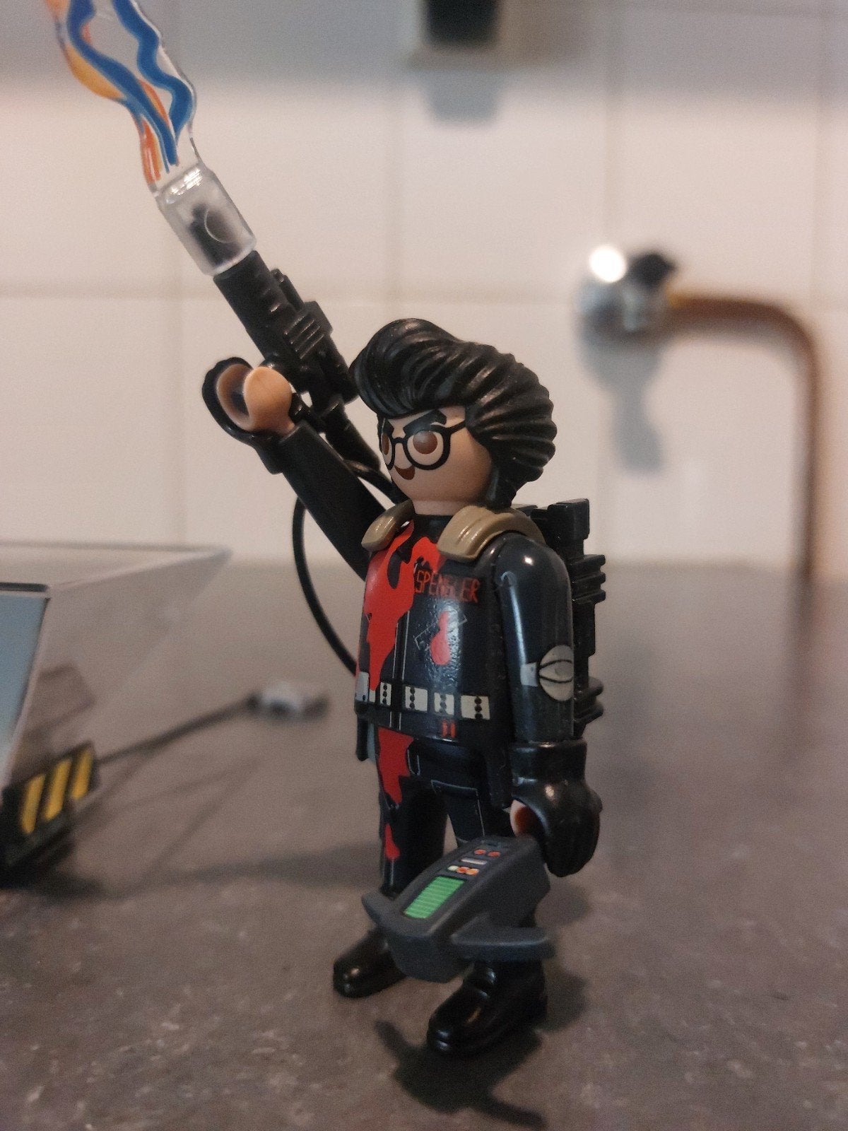 Playmobil Ghostbusters figuur met accessoires, Ophalen of Verzenden, Zo goed als nieuw