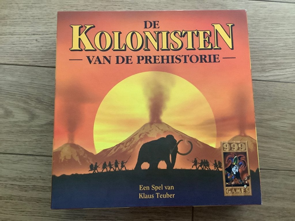 Kolonisten van Catan De kolonisten van de prehistorie, Hobby en Vrije tijd, Drie of vier spelers, Ophalen of Verzenden, Zo goed als nieuw