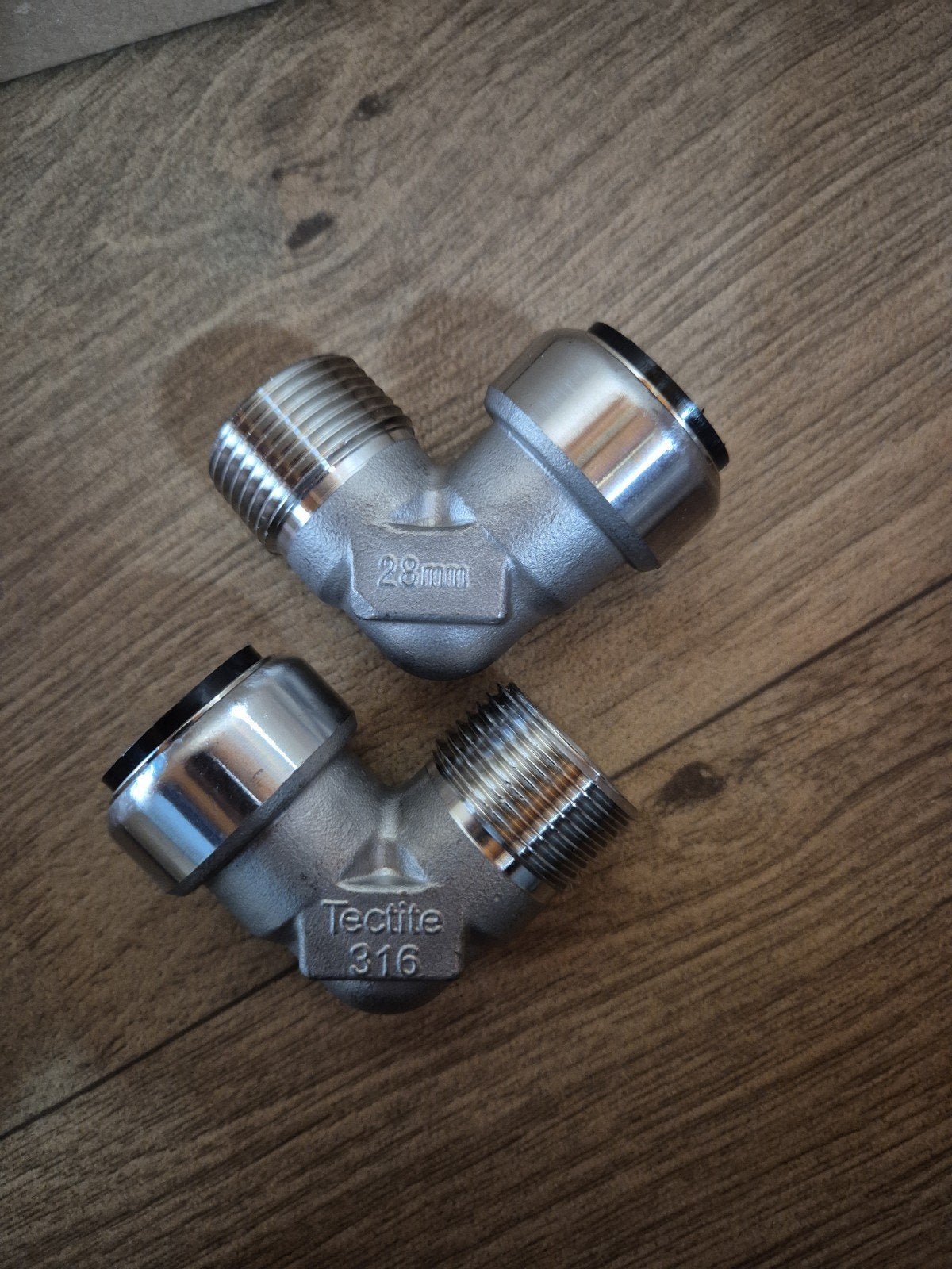 200x VSH Tectite 316 TS13/TS092G Koppelingen, Bochten, Nieuw, Rvs, Minder dan 2 meter
