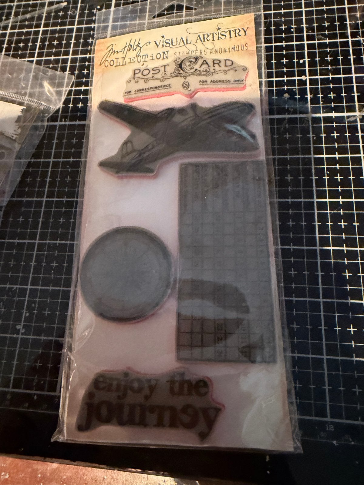 Tim Holtz Visual Artistry Clearstamps "The Journey", Ophalen of Verzenden, Nieuw, Clearstamp
