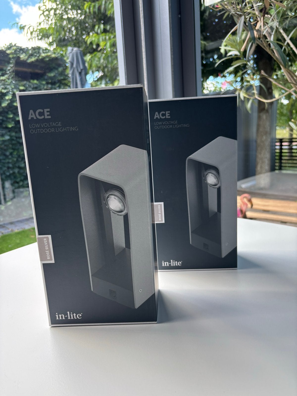 In-lite ACE Rose Silver 12V, Minder dan 50 watt, Ophalen of Verzenden, Netvoeding, Vloerlamp
