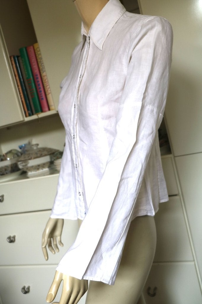 blouse WE zigeuner blouse bohemie riempjes 42, Kleding | Dames, Verzenden, WE, Wit, Maat 42/44 (L)