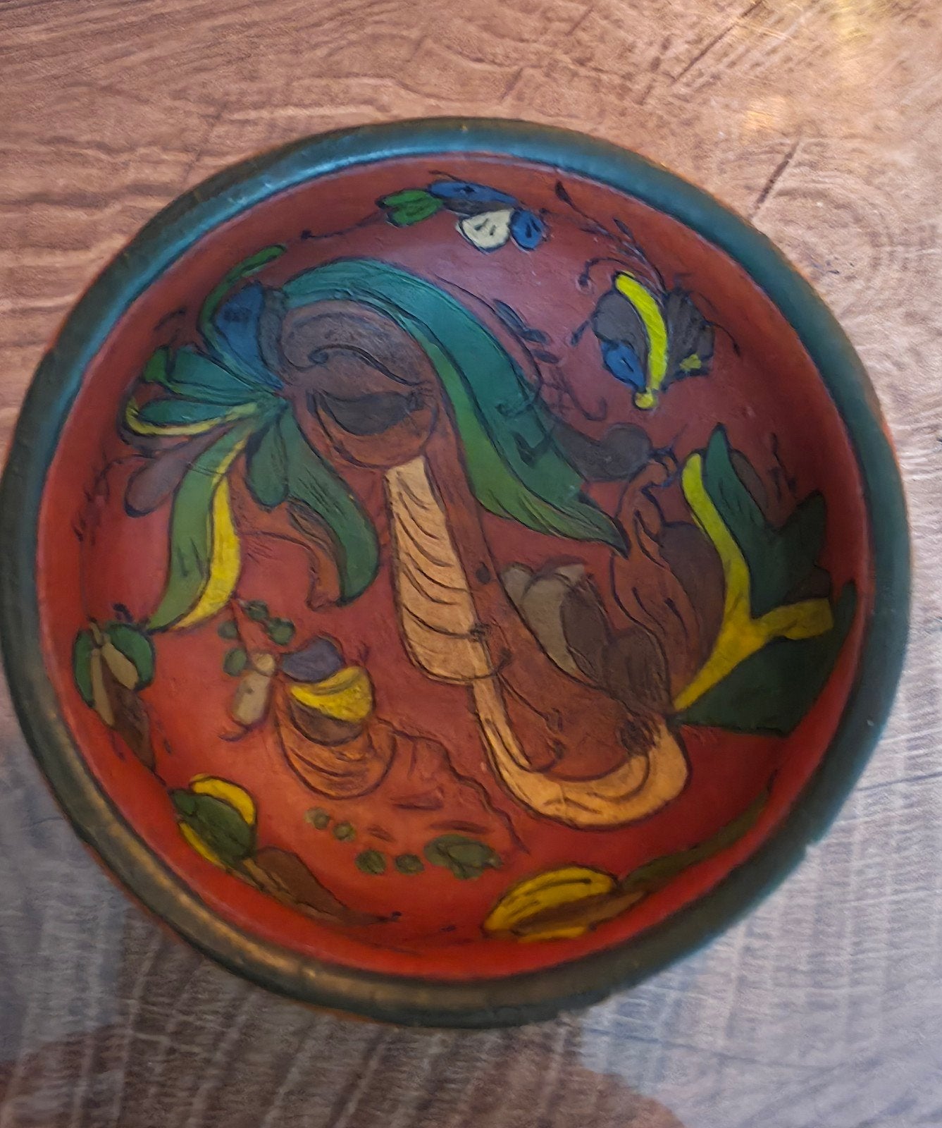 Noorse Candy Design Scandinavische Volkskunst / Rosemaling, Ophalen of Verzenden