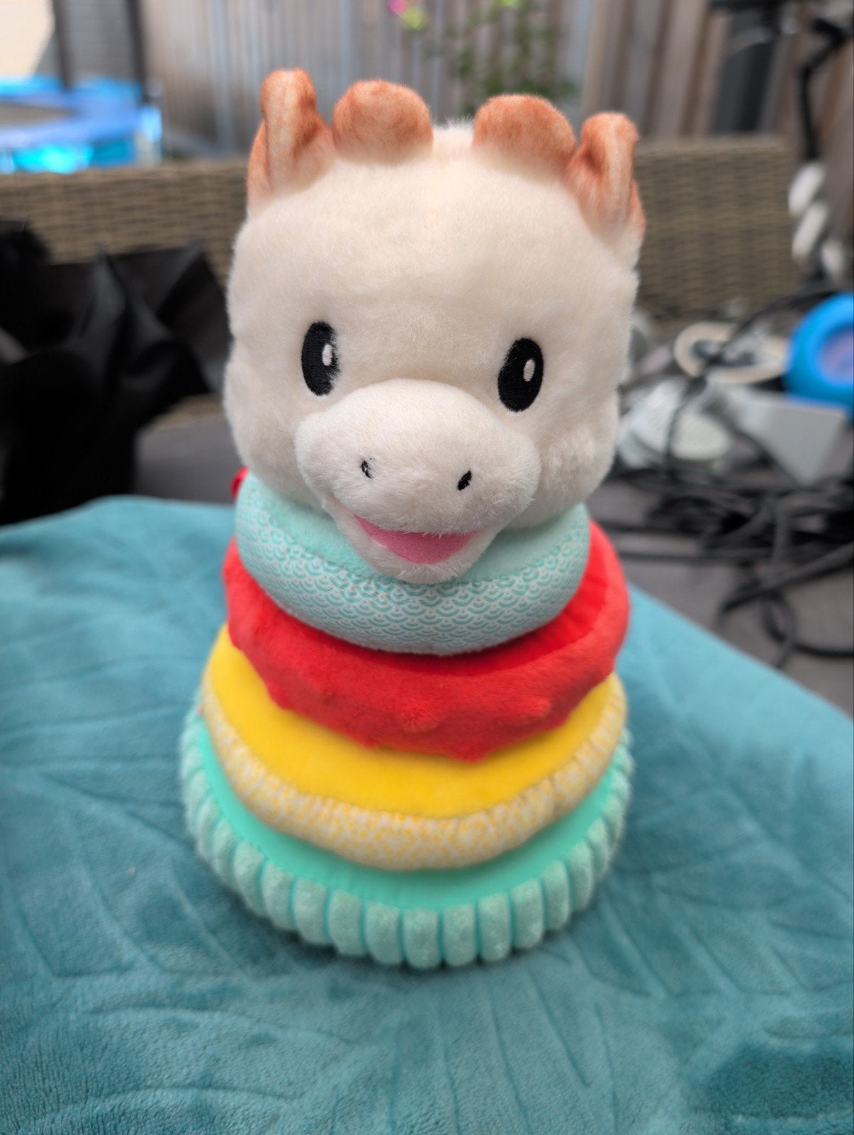 Sophie de Giraf stapelring toren, Ophalen, Zo goed als nieuw, Overige typen