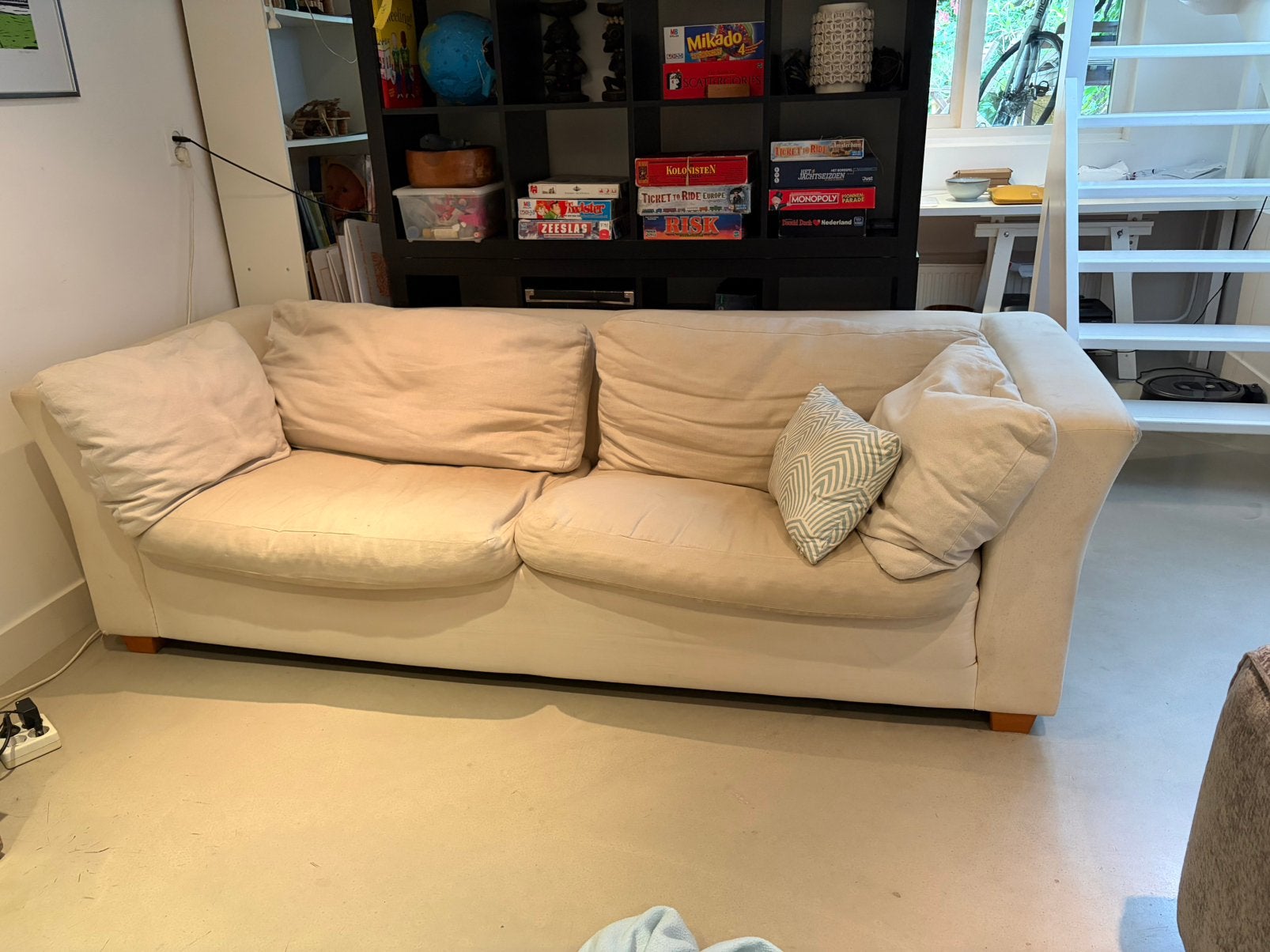 Bank gratis, Huis en Inrichting, Banken | Bankstellen, Ophalen, Gebruikt, Driepersoons, 75 tot 100 cm