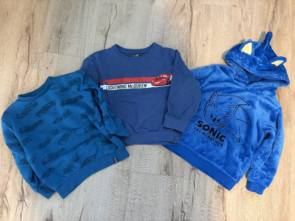 3 Goede jongenstruien maat 110/116, Ophalen, Zo goed als nieuw, Jongen, Trui of Vest