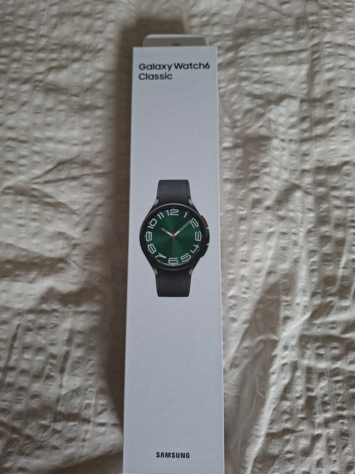 Amper gedragen Samsung Galaxy watch 6 classic 47mm SM-R960N, Sieraden, Tassen en Uiterlijk, Smartwatches, Zwart, Samsung ⌚️, Ophalen of Verzenden