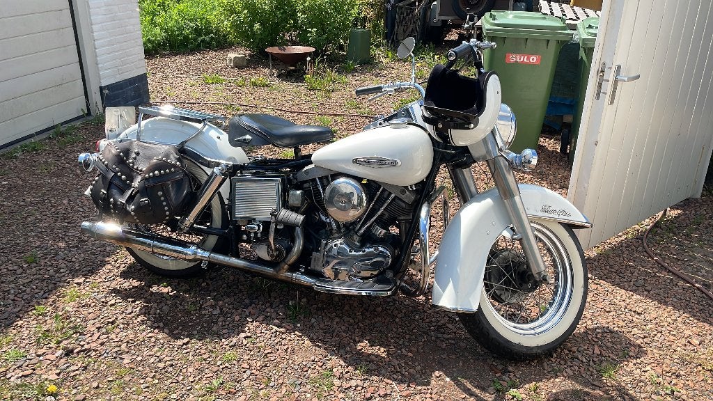 Harley-Davidson FLH Electra Glide – bouwjaar 1969, Motoren, 2 cilinders, Gebruikt, Particulier, Toermotor