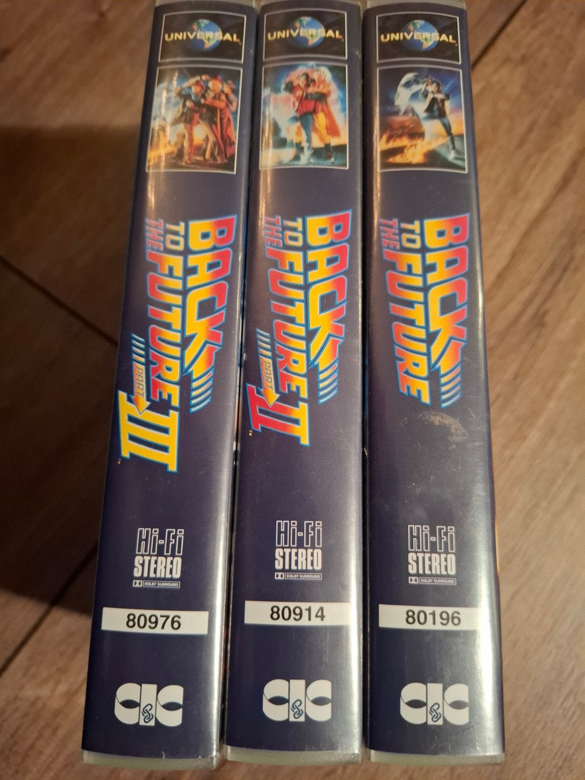 Back to the Future Trilogie VHS-banden, Engels, Alle leeftijden, Science Fiction en Fantasy, Boxset