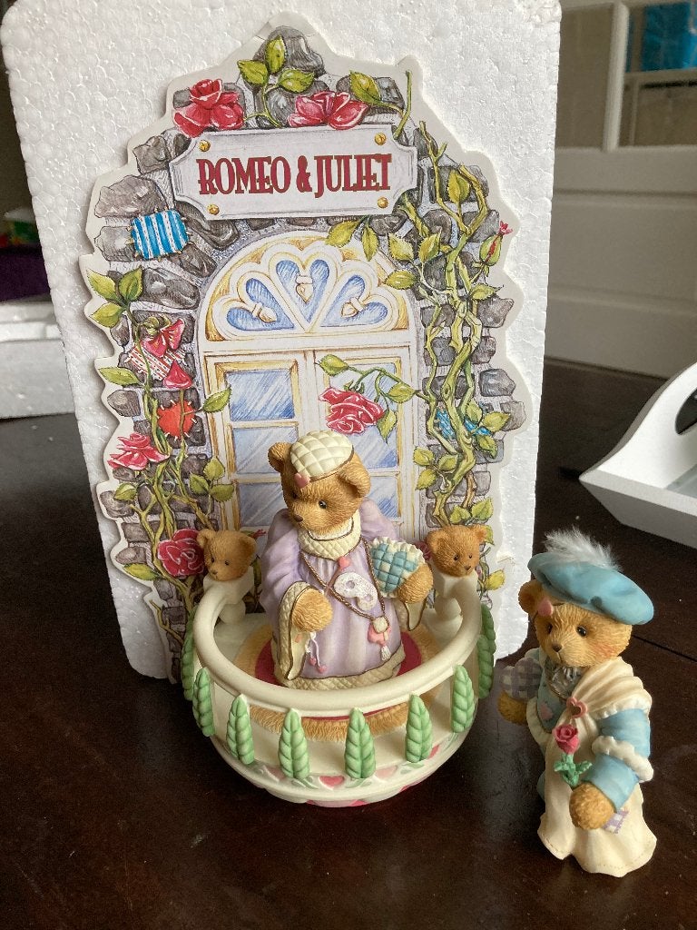 cherished teddies Romeo & Julia, Ophalen, Zo goed als nieuw, Beeldje, Cherished Teddies