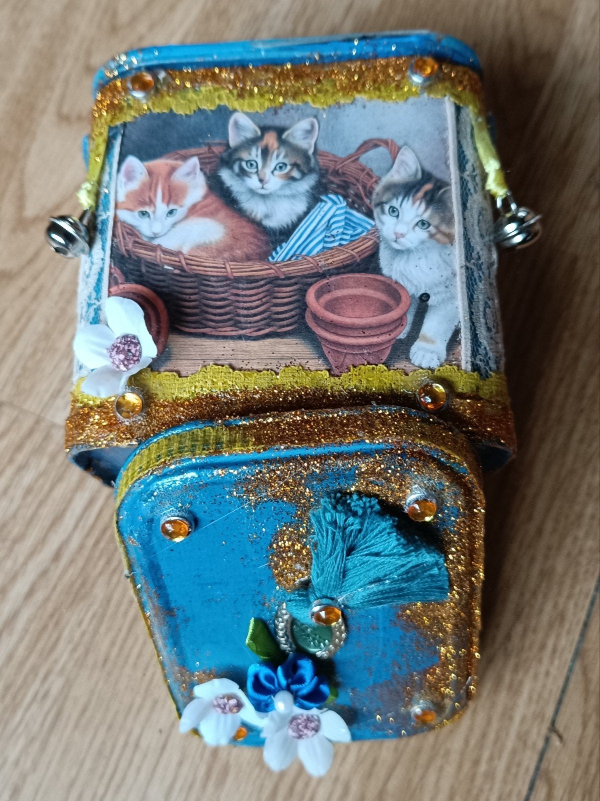 katten - lief blikje, Ophalen of Verzenden, Nieuw, Rond, Overige materialen