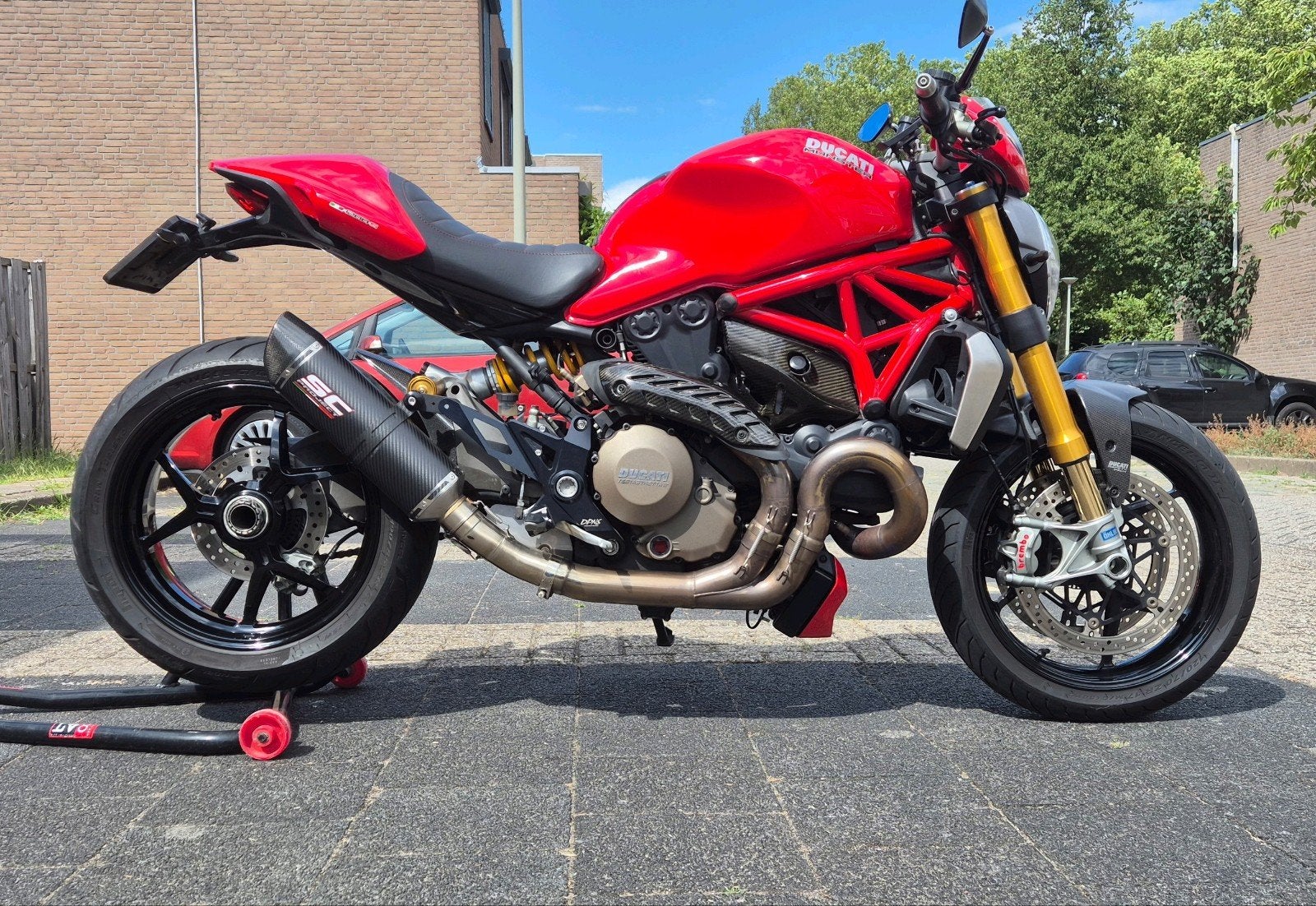 Ducati Monster 1200S 2014, 2 cilinders, Occasion, 1198 cc, Motorrijbewijs A