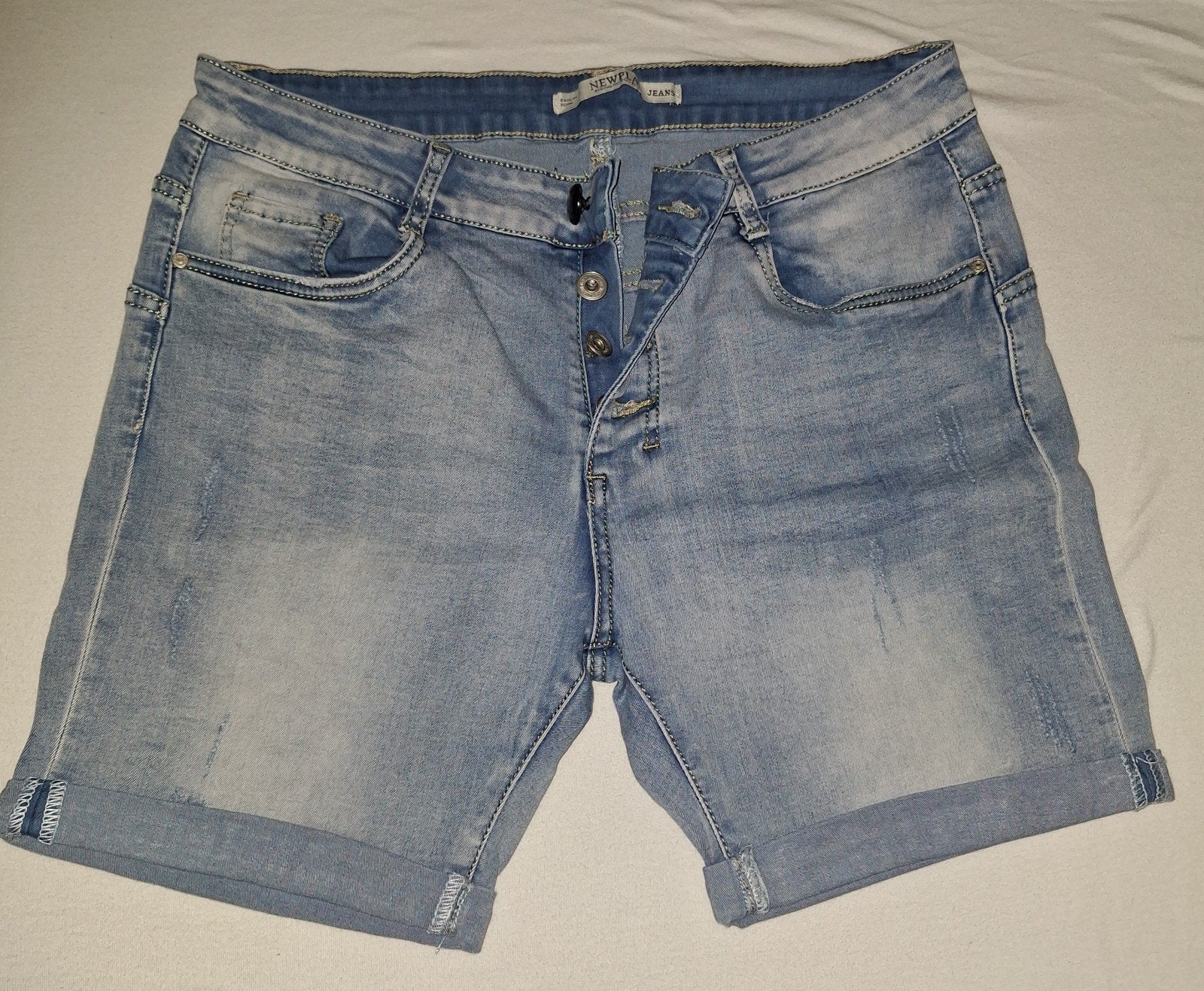 NewPlay Jeans korte broek dames maat 40, Kleding | Dames, Maat 38/40 (M), NewPlay Jeans, Kort, Blauw