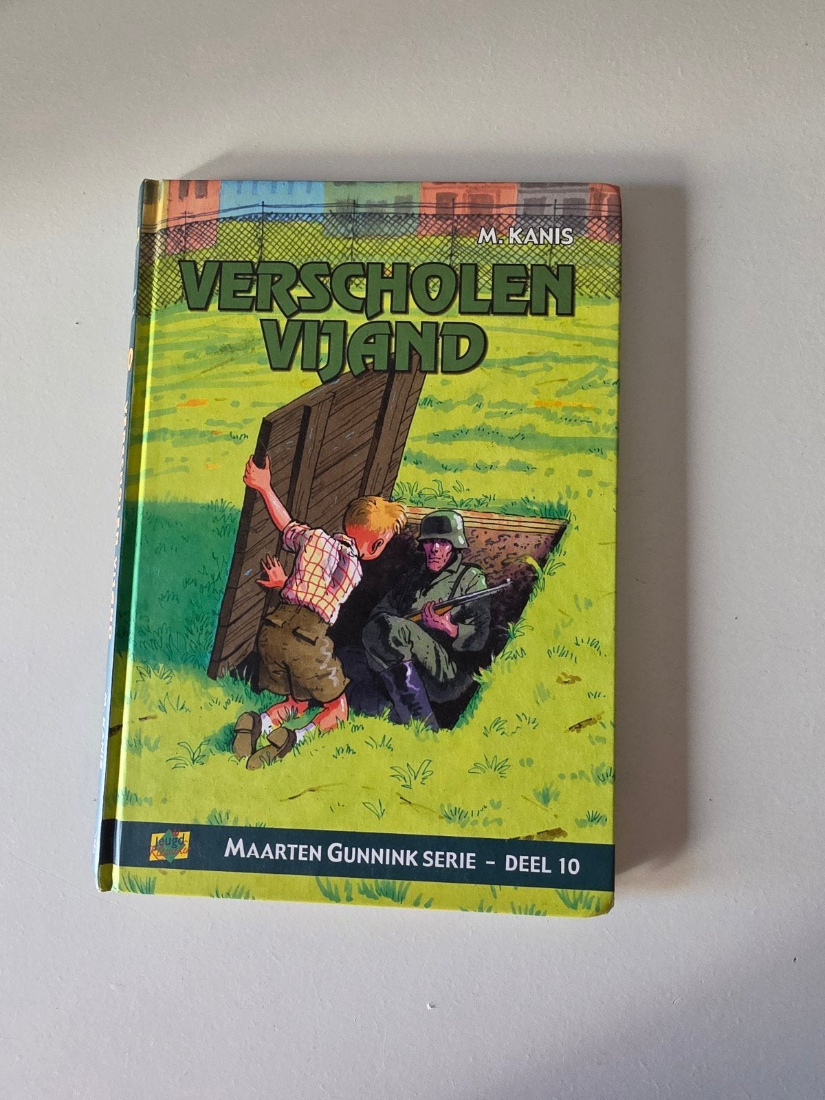 Maarten Gunnink Serie - Deel 10: Verscholen Vijand, Boeken, Ophalen of Verzenden, Zo goed als nieuw, M. Kanis, Fictie algemeen